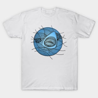 Shark attack in water T-Shirt